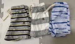 男の子　半ズボン 3点セット 80cm