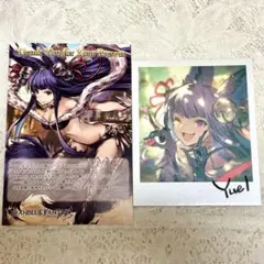 グランブルーファンタジー2018バレンタインお返しカード　⭐️ イシュミール グランブルーファンタジー グラブル 2018 バレンタイン お返し