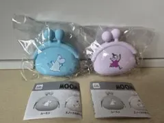 MOOMINムーミン　シリコンがまぐち２個セット