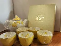 たち吉　アダム＆イブ 【急須＆湯呑みセット】 　新品未使用のサムネイル