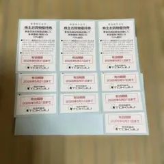 東急百貨店株主お買い物優待券 10%割引×10枚2026.5.31迄