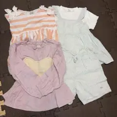 petit main キッズ トップス 130cm 4点セットのサムネイル