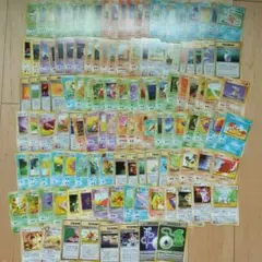 当時品 旧裏 ポケモンカード 被り無し100枚まとめ売り＋おまけ