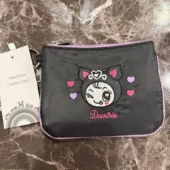 mezzo piano デビリーちゃん フラット刺繍ポーチのサムネイル