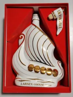 未開封]LARSEN COGNAC 船型ボトル ミニボトル - メルカリ
