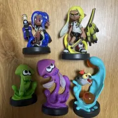 amiibo スプラトゥーンシリーズ 5体セット　まとめ売り