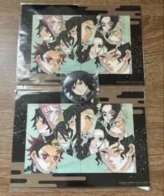 s*7様 鬼滅の刃　映画特典 特製アートスタンド 推し隊士バッジコレクション 冨