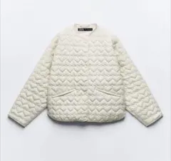 【新品タグ付き】ZARA★ハートキルティングジャケット【完売品】