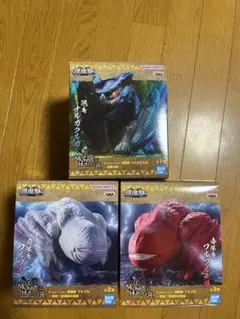 モンスターハンター 鎮座獣 フィギュア 3個セット