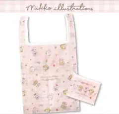 mikko ミッコキャラクターズ エコバッグ サンキューマート ピンク　新品