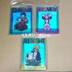 僕のヒーローアカデミア　アニマル　オーロラアクリルブロック　緑谷　麗日　八木