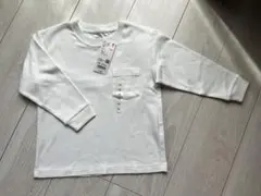 UNIQLO 長袖　110cm ホワイト