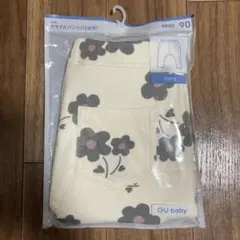 GU サマナルパンツ　90サイズ　10分丈　花柄