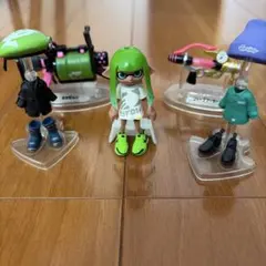 スプラトゥーン フィギュア まとめ売り（インクリング、ロッカー、武器・ギア付き）