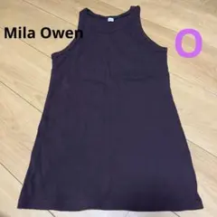 Mila Owen タンクトップ ダークブラウン