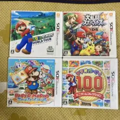 動作確認箱取説　パーティ100 スマブラ　ゴルフ　ペーパー