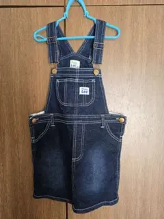 【未使用】Lee デニム 　ジャンパースカート　オーバーオール　120
