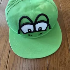 よっしー　顔デザイン 緑のキャップusj