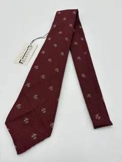 新品未使用★タイユアタイ　ブラウン　チェック　セッテピエゲ　ウールタイ 新品未使用☆タイユアタイ ブラウン チェック セッテピエゲ ウールタイ