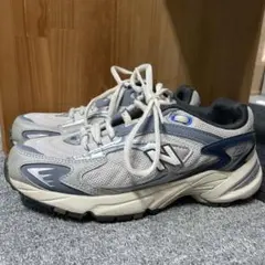 New Balance 725 ランニングシューズ グレー/ネイビー22.5㎝