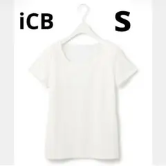 iCB Tシャツ カットソー　半袖　Uネックのサムネイル