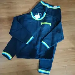 キッズ ネイビー 裏起毛スウェット