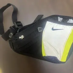 Nike ウエストポーチ ホワイト/イエロー/ネイビー ドリンク入れ　小銭入れ等
