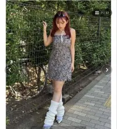 EVRIS フラワー キャミ ミニワンピース 花柄 春夏 デートのサムネイル