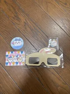 ちいかわパーク セット　シール　モモンガキーホルダー　ハチワレ　入場者特典