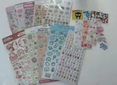 シール処分まとめ売り10点プラスオマケミニシール10点