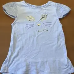 ANNA SUI mini 猫モチーフ Tシャツ 130cmのサムネイル