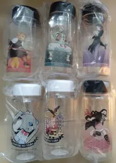 鬼滅の刃　一番くじ　クリアボトル　猗窩座　煉獄杏寿郎　魘夢　ねずこ　伊之助