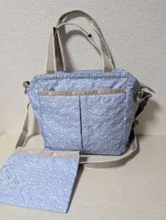 【極美品】LeSportsac　2way ショルダー　トートバッグ　ポーチ付