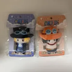 【未開封】ONEPIECE ⚓︎ エース&サボ フィンガーマスコット パペラ