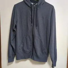 Under Armour ダークグレー フルジップパーカー MD