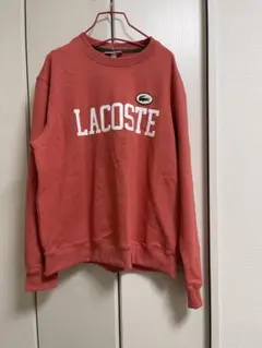 人気】LACOSTE ラコステ ビッグロゴ スウェット トレーナー サイズ4 
