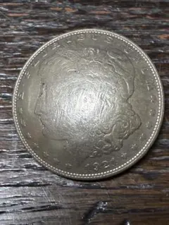 モルガンコンチョ 本物 1921 ネジ式 アメリカ 1ドル銀貨 - メルカリ