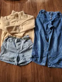 160 女の子 トップス ボトムス まとめ売り 秋冬
