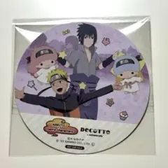 NARUTO ナルト サスケ コースター サンリオ アニメイトカフェ