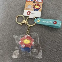 新品 サンリオ ミャクミャク なりきり立体マスコット キーホルダー 万博タグ付き