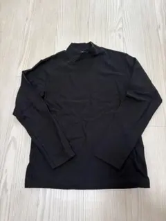 ユニクロ ヒートテックリブハイネックTシャツ