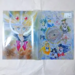 セーラームーンカフェ オーロラクリアファイル H 後期 うさぎ 衛 原画