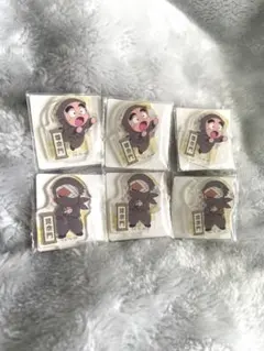 忍たまミニアクリルスタンド 6個セット雑渡昆奈門・諸泉尊奈門