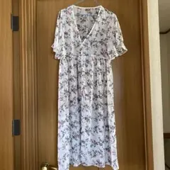 INGNI シャツワンピース ロングレースカーディガン