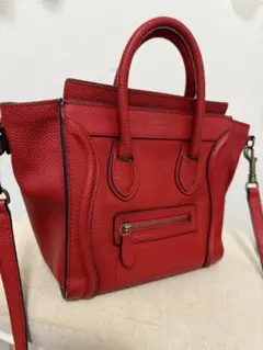 CELINE ラゲージ　ナノショッパー　2WAY ショルダーバッグ　ハンドバッグ