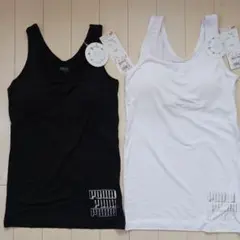 adidas アディダス　下着150カップ付タンクトップ2枚セット　インナー新品