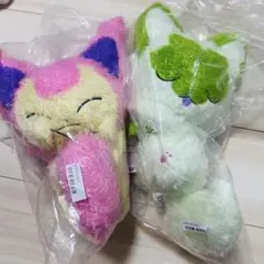 ポケットモンスター もふぐっと くつろぎタイムぬいぐるみ〈エネコ・ニャオハ〉２種