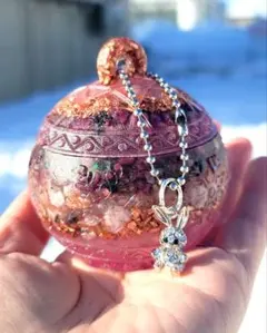 情愛・結婚・成功、願望、願いを形に封印ガムラン小物入れオルゴナイト