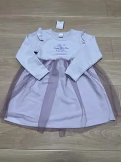 シシュノン SKAPE ユニコーン フリル ワンピース パープル 130cm