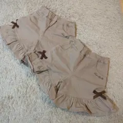 Be Be フリル付きショートパンツ 　140＆130